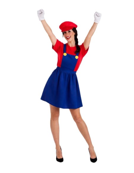 Costume de plombière pour jeu vidéo taille M | Costumes pour adultes par le Roi du Carnaval